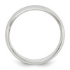Black Bow Jewelry 5mm Sterling Silver Polished Half Round Standard Fit Band - 2 of 4
