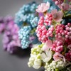 Sullivans Artificial 4" Berry & Flower Mini Wreath Set of 4, Multicolor - 2 of 4