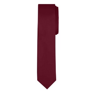 Jacob Alexander Men's Solid Color 2" Skinny Neck Tie - 1 of 4