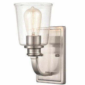Millennium Lighting Forsyth 1 - Light Vanity in  Brushed Nickel - 1 of 2