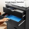 Mr Ironstone Storage Cabinet Dressers with Wheels Mobile Organizer Drawers for Office, Bedroom, Home - 3 of 4