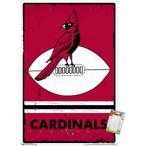 Trends International NFL Arizona Cardinals - Retro Logo 15 Unframed Wall Poster Prints - 1 of 4