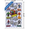 Trends International Marvel Comics - Action Figures Framed Wall Poster Prints - 3 of 4