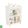 Bookshelf for Kids, 2-in-1 /3-Tier /4-TierChildren's Bookshelf Kid's Book Display Toy Storage Cabinet Organizer Bookcase - 2 of 4