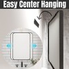 Aluminum Framed Bathroom Mirror - 4 of 4
