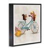 Stupell Industries Squirrel on Autumnal Bicycle, 12" x 12" - 3 of 4