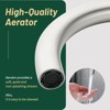 Cobbe Floor Standing Tub Faucet Single Handle Standing Shower Faucet with Handheld Shower Swivel Spout and 59-Inch Hose Brushed Nickel - 4 of 4