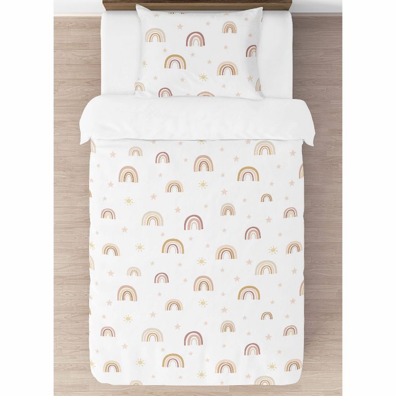 4pc Rainbow Twin Kids&#39; Comforter Bedding Set - Sweet Jojo Designs, 3 of 7