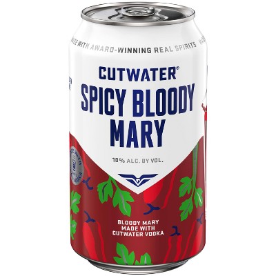 Cutwater Fugu Spicy Bloody Mary Cocktail - 4pk/355ml Cans