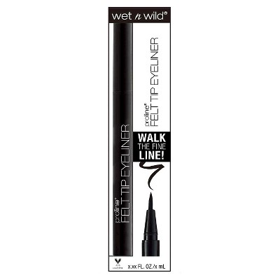 Wet n Wild ProLine Felt Tip Eyeliner - Black - .017oz