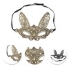 Unique Bargains Lace Long-Ear Bunny Half Face Party Mask 1 Pc - 3 of 4