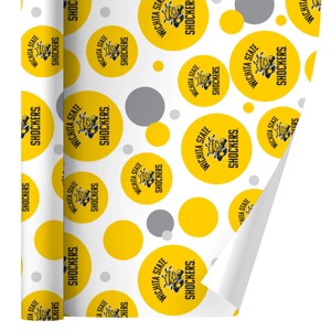 Wichita State Shocker Premium Gift Wrap Wrapping Paper Roll 30x72 - 1 of 4