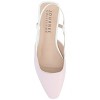 Journee Collection Womens Paislee Sling Back Block Heel Square Toe Flats - 4 of 4