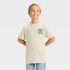 Boys' Brawl Stars Front and Back Short Sleeve Graphic T-Shirt - Cream - 2 of 4
