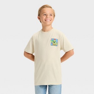 Boys' Brawl Stars Short Sleeve Graphic T-Shirt - Cream - 1 of 4