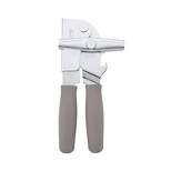 Swing-A-Way Portable Manual Can Opener With Cushioned Ergonomic Handles & Built In Bottle Opener