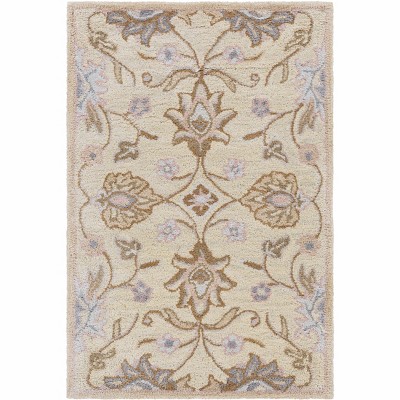 Hauteloom Conesus Hand Tufted Ivory 1109 Wool Rug