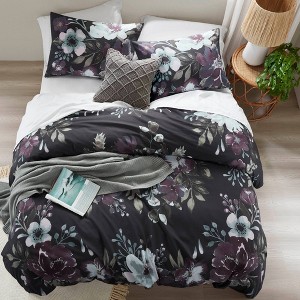 Madison Park 3pc Full/Queen Honey Cotton Duvet Cover Set - 1 of 4