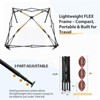 EAGLE PEAK 4x4 Pop Up Canopy, Flex Ultra Compact Portable Privacy Changing Room Photoshoots - 4 of 4