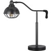 Cal Lighting 60W Taloga metal desk lamp with adjustable caged shade and 1 USB and 1 USB C charging outlets. (Bulb not included) - 3 of 4