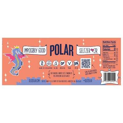 Polar Jrs Dragon Whisper Sparkling Water - 10pk/7.5 fl oz
