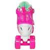 	Roller Derby Trac Star Youth Kids' Adjustable Roller Skate - White/Pink - image 4 of 4