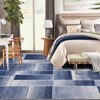 Large Area Rugs 9x12 Stain-Resistant Contemporary Dining Room Rugs, Soft Geometric Floor Mats, Easy Cleaning Modern Accent Carpet, Non-Shedding Rug - 3 of 4