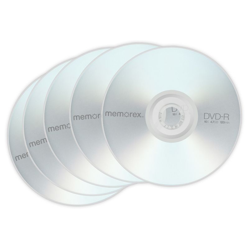 Memorex 100pk DVD-R Tote, 5 of 6