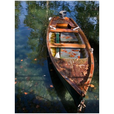 Cottage Garden West of The Wind Old Friend Brown, Green 30 x 40 Inch Waterproof Gallery Wrapped Canvas, Outdoor Garden, Yard, Patio All Weather