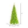 Vickerman Lime Fir Slim Artificial Christmas Tree - 2 of 3