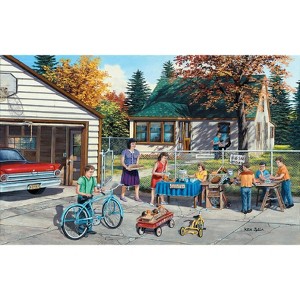Sunsout Backyard Sale 550 pc Jigsaw Puzzle 39730 - 1 of 4