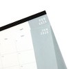 Altitude 2025 Monthly Deskpad 11"x17" Seafoam Blue: Paper Desktop Calendar, January-December, Glue Binding - 4 of 4