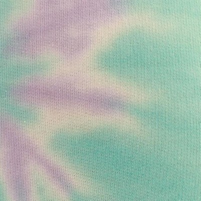tie dye aqua lilac white