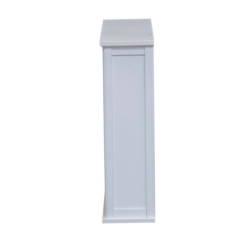 29"x27" Dorset Wall Mounted Bath Storage Cabinet White - Alaterre Furniture, 6 of 8