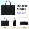 Laptop Bags for Women, 17 inch Waterproof Work Tote Bag with Clutch, Professional - 2 of 4