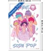 Trends International Netflix KPop Demon Hunters (2025) - Saja Boys Soda Pop Framed Wall Poster Prints - 3 of 4