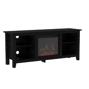 Ackerman Modern Transitional Fireplace TV Stand for TVs up to 65" - Saracina Home - 1 of 4