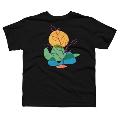 Boy's Design By Humans Summer Landscape Mood By makart8 T-Shirt
