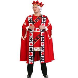 HalloweenCostumes.com Plus Size King of Hearts Costume for Men - 1 of 3