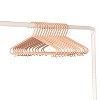 3 Sprouts Kids & Baby Wheat Straw Plastic Hangers 30 pack - Pink - 4 of 4