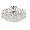 Elegant Lighting Savannah 18 inch flush mount in chrome - 3 of 4