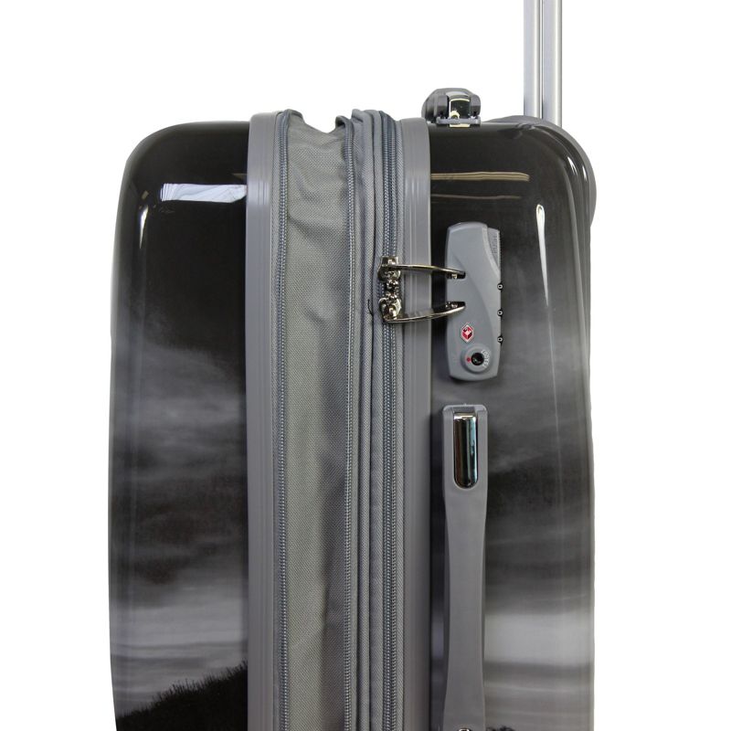 World Traveler Destination 2-Piece Carry-on Hardside Spinner Luggage Set - Paris, 6 of 10