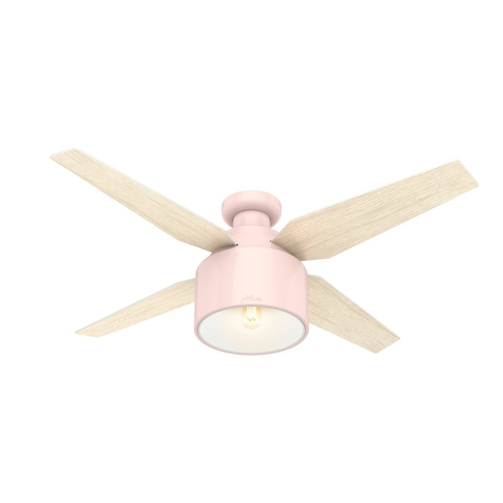 Photos - Fan 52" LED Cranbrook Low Profile Ceiling  with Remote (Includes Light Bulb