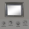 Sawyer Metallic Gray Finish Mirror W/Led - 4 of 4