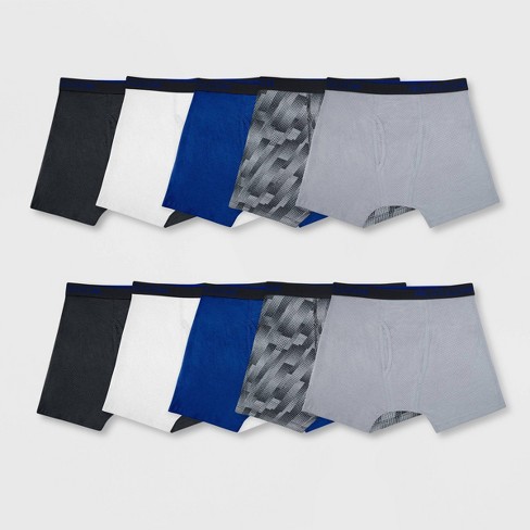 Fruit of the Loom Men's Boxer Briefs 10-Pk ONLY $12.79 at Target