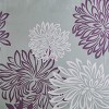 SEVOBAL Shower Curtain Printed Floral Transitional Style Soft Lightweight Microfiber Easy Care Machine Washable, Purple, 72"*72"*0.13" - 4 of 4