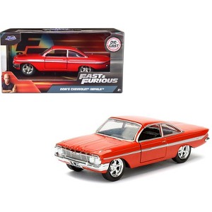 Dom's Chevrolet Impala Red Fast & Furious F8 "The Fate of the Furious" Movie 1/32 Diecast Model Car by Jada - 1 of 3