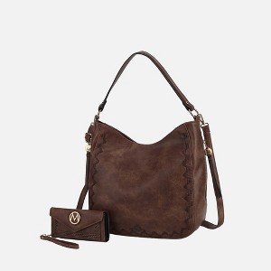 MKF Collection Lucille Hobo Shoulder Bag and Wallet by Mia K - 1 of 4
