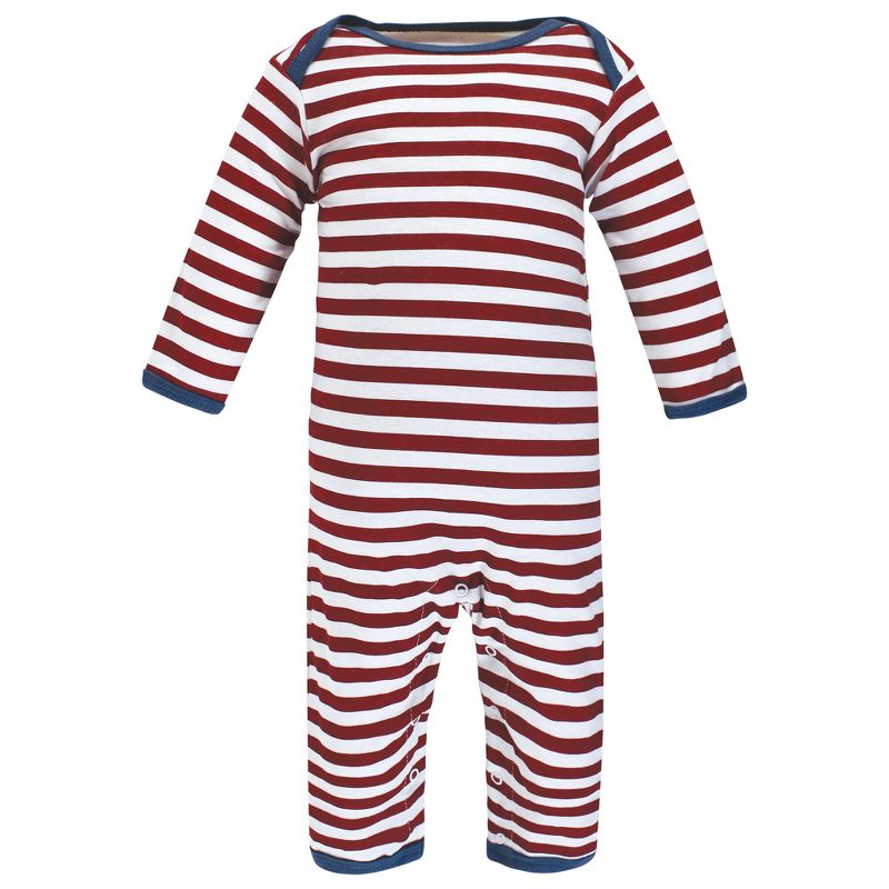 Hudson Baby Infant Boy Cotton Coveralls, French Dog, 6 of 7