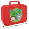 Rick And Morty Rick And Morty Heads Insulated Soft Sided Lunch Box - 2 of 4